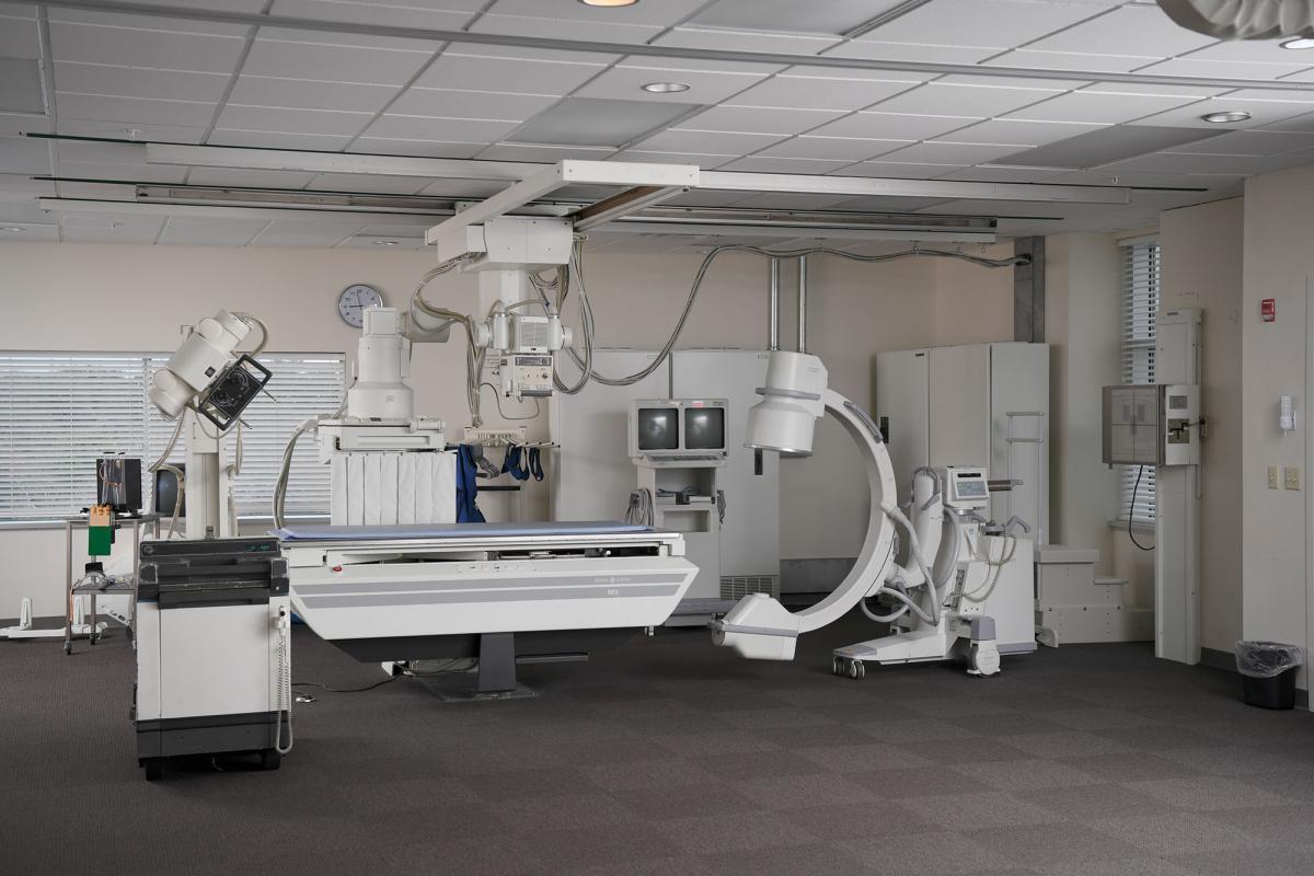 The radiography lab at AHU's Orlando Campus