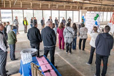 AHU Denver Blessing Ceremony attendees observe