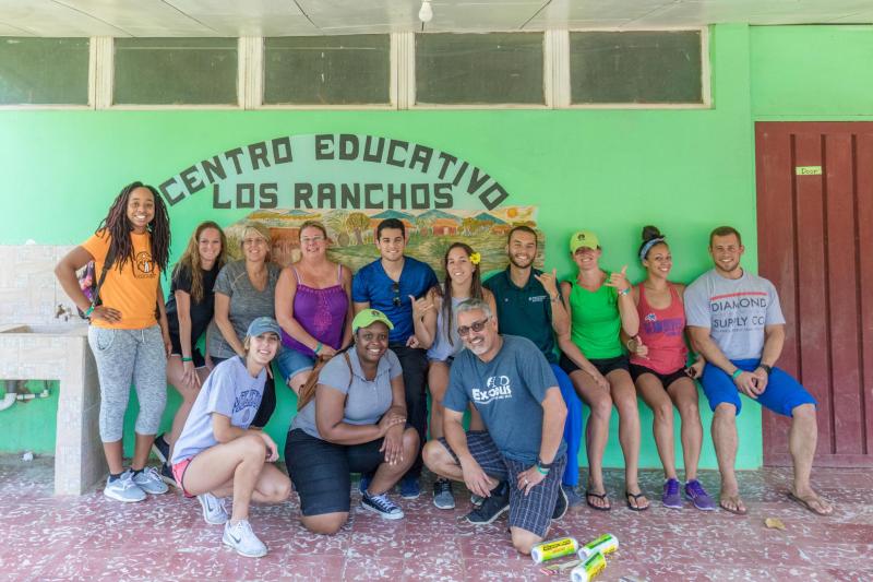 ADU Missions trip group photo