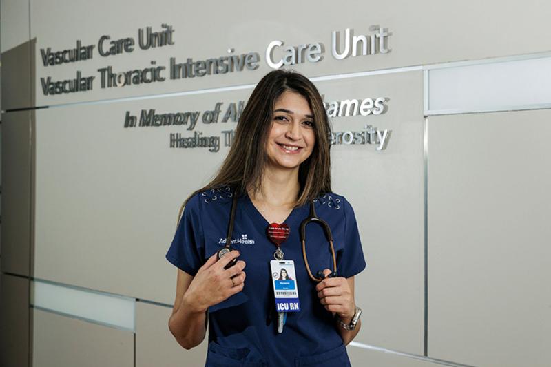 Vanessa Pereira, registered nurse