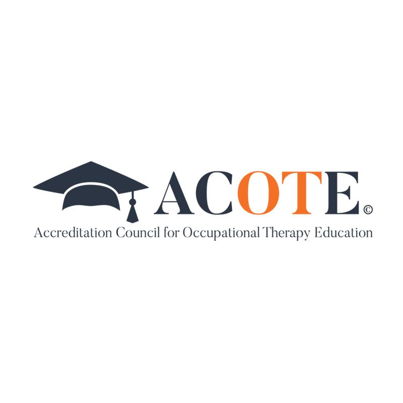 The logo for the Accreditation Council for Occupational Therapy