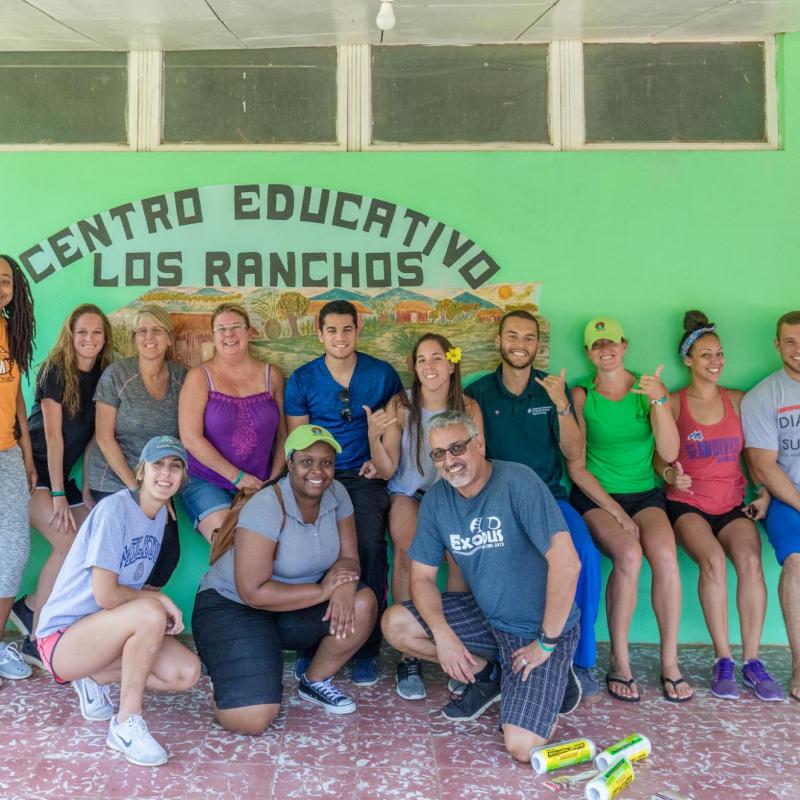 ADU Missions trip group photo