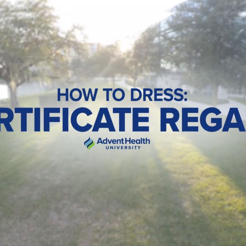 thumbnail - how to dress in certificate regalia