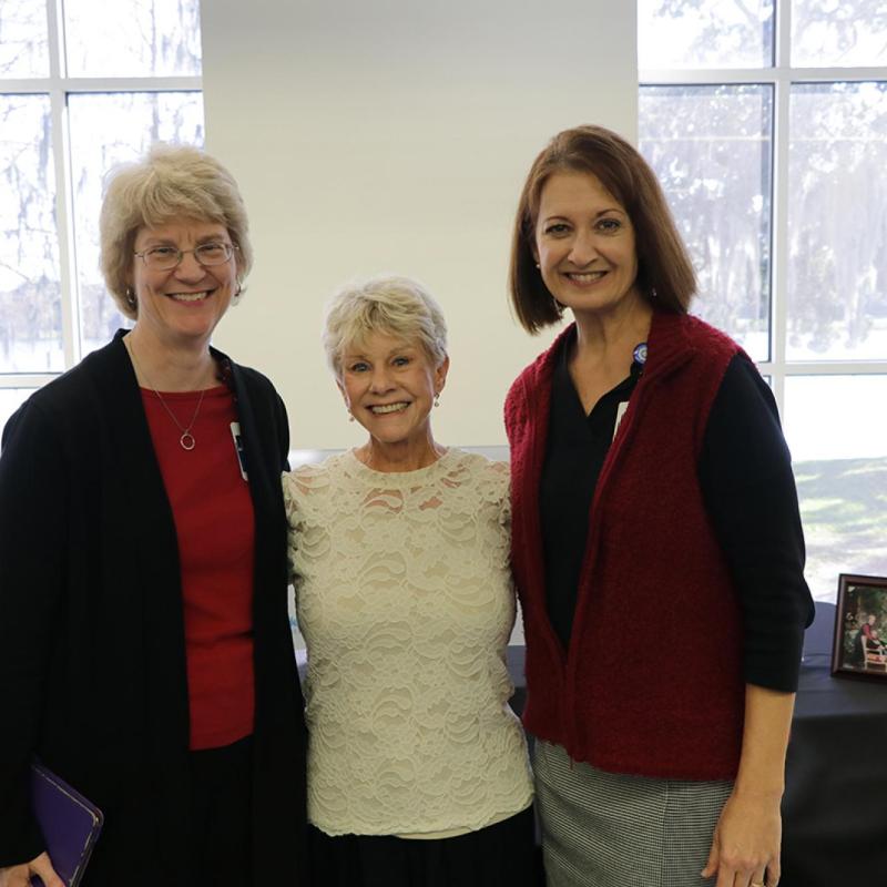Mary Rickelman, Becky Fisher and Aura Lee