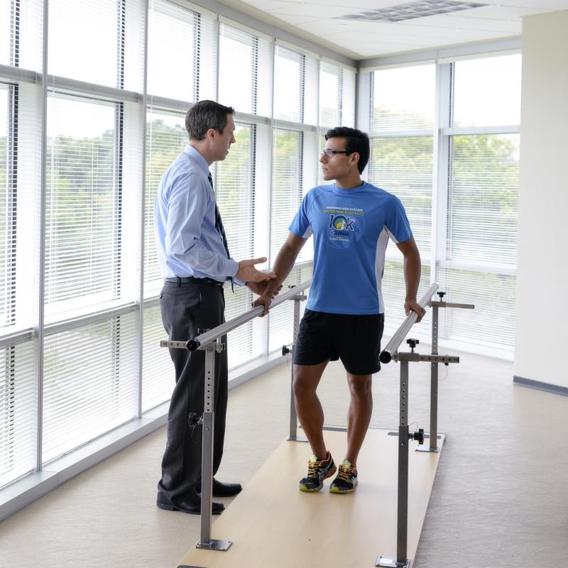 Physical Therapy demonstration