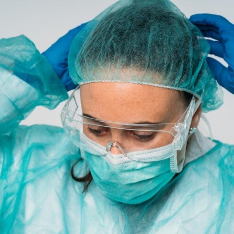 Nurse in PPE
