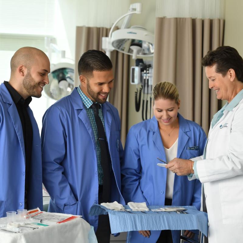 PA Students with Instructor