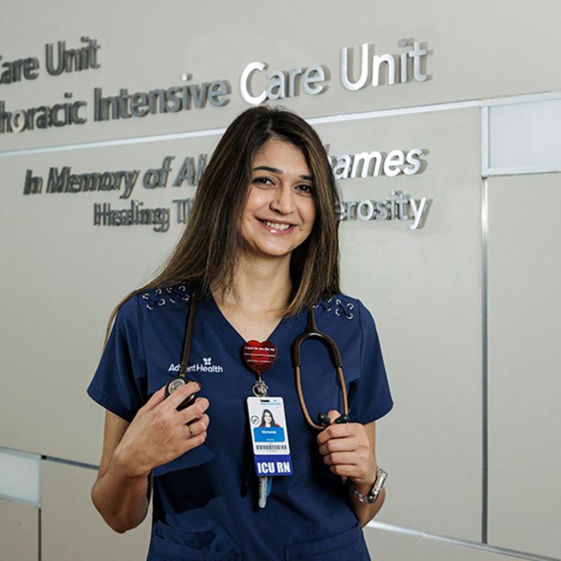 Vanessa Pereira, registered nurse