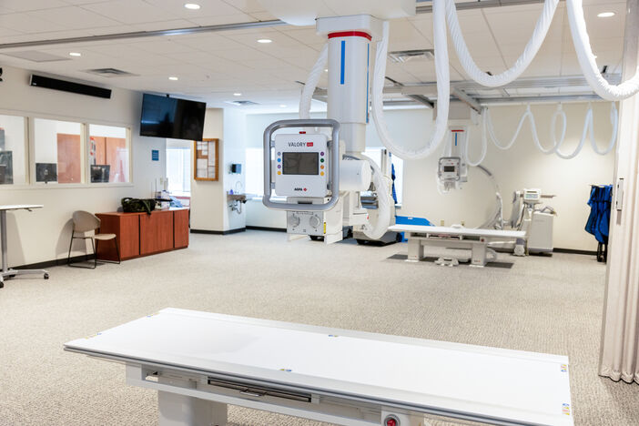 The radiography lab at AHU's Orlando campus