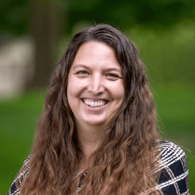 woman smiling
