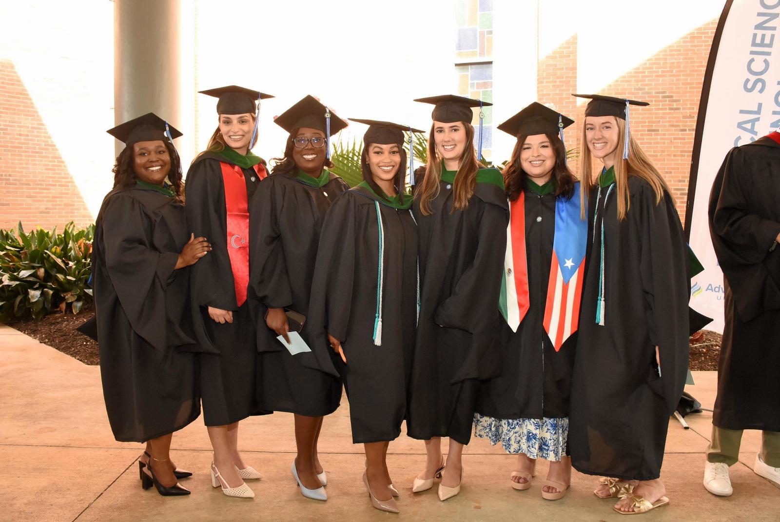 AdventHealth University graduates on graduation day