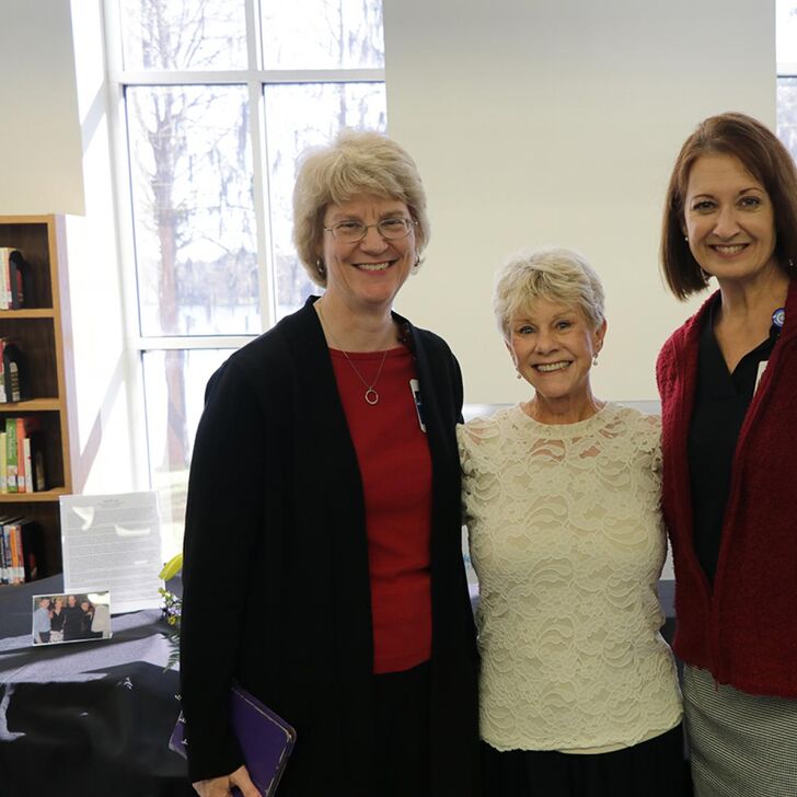 Mary Rickelman, Becky Fisher and Aura Lee
