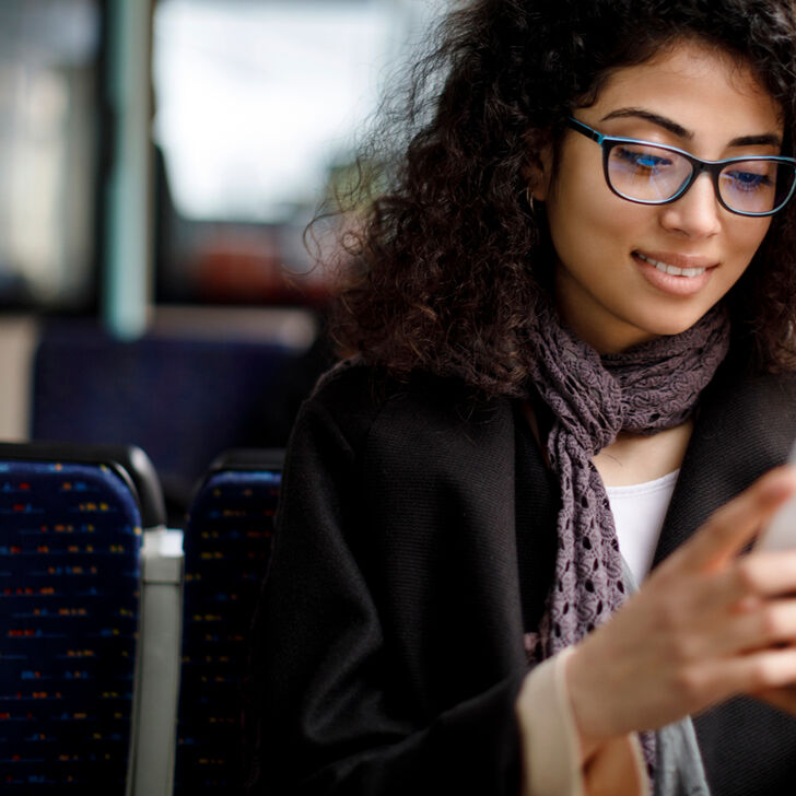 Young Woman Using Phone