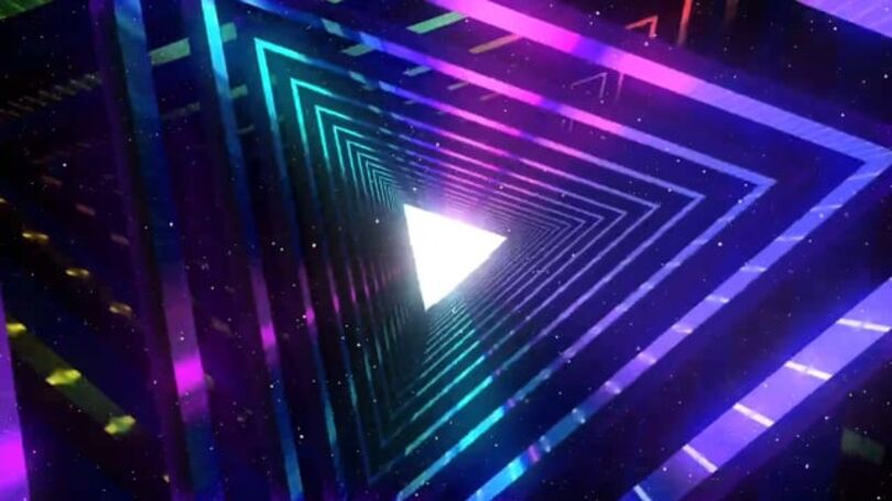 Abstract Tunnel VJ Motion Background __ Neon Light Tunnel Free VJ Loops __ 4K VJ Loops.mp4